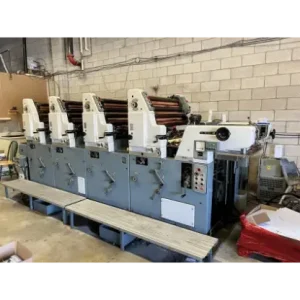 4 colour offset printing machine